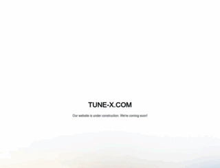 tune-x.com screenshot