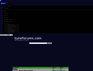 tuneforums.com screenshot