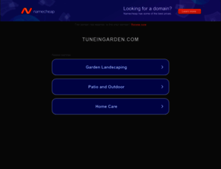 tuneingarden.com screenshot
