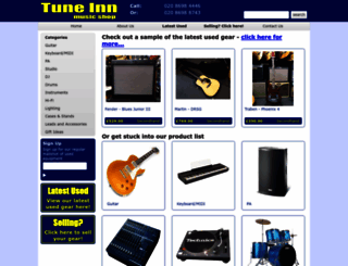 tuneinn.co.uk screenshot