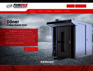 tuneksmakina.com.tr screenshot