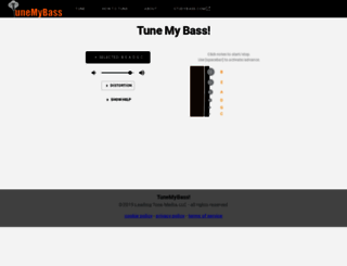 tunemybass.com screenshot
