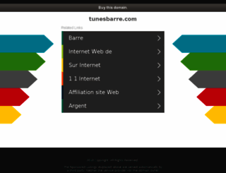 tunesbarre.com screenshot