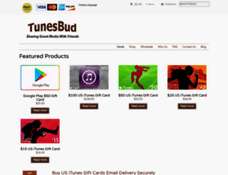 tunesbud.com screenshot
