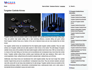 tungsten-carbide-knives.com screenshot