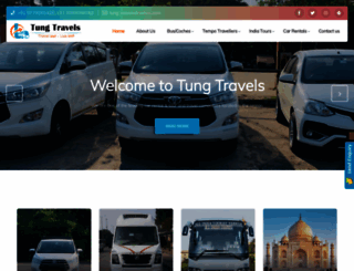 tungtravels.com screenshot