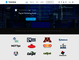 tunheim.com screenshot
