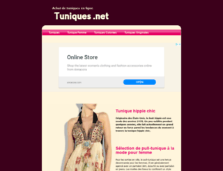 tuniques.net screenshot