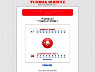 tunisiacuisine.com screenshot