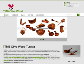 tunisianolivewood.com screenshot