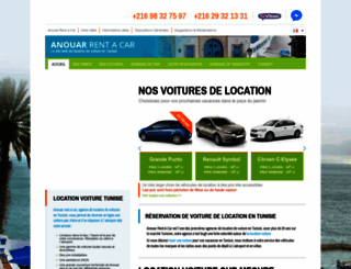 tunisiarentacar.com screenshot