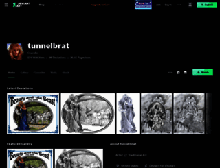 tunnelbrat.deviantart.com screenshot