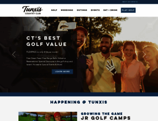 tunxisgolf.com screenshot