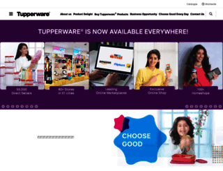 tupperwareindia.com screenshot