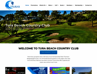 turabeachcountryclub.com.au screenshot