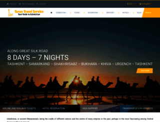 turan-travel.com screenshot