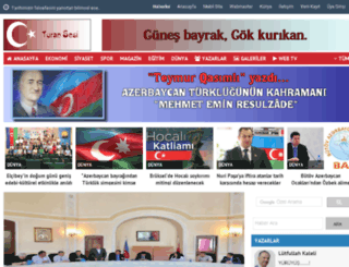 turansesi.com screenshot