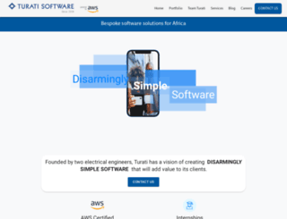 turati.co.za screenshot