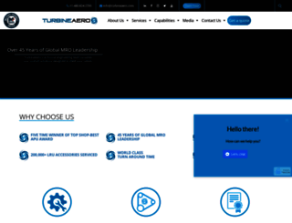 turbineaero.com screenshot