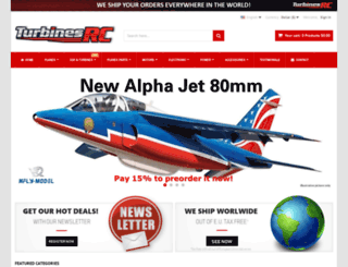 turbines-rc.com screenshot