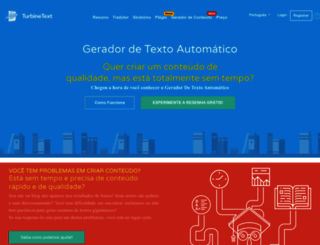 turbinetext.com screenshot