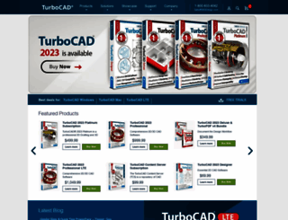 turbocad.com screenshot
