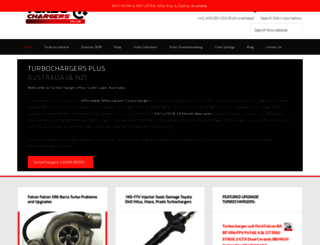 turbochargersplus.com screenshot