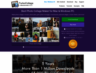 turbocollage.com screenshot
