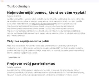turbodesign.cz screenshot