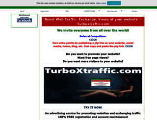 turboxtraffic.com screenshot