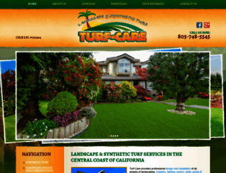 turf-carelandscape.com screenshot