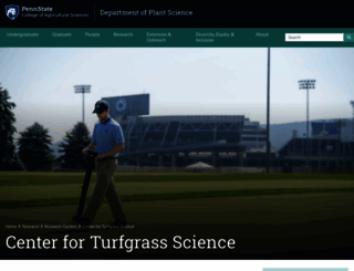 turfgrass.psu.edu screenshot