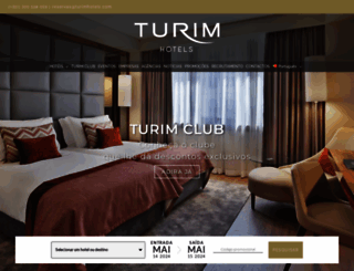 turim-hotels.com screenshot