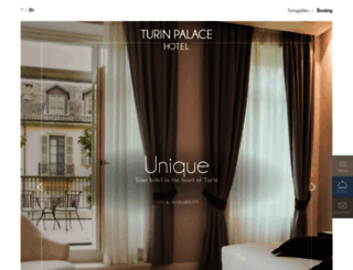 turinpalacehotel.com screenshot