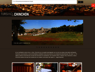 turismo-chinchon.info screenshot