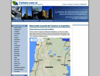 turismo.com.ar screenshot