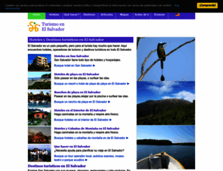 turismo.com.sv screenshot