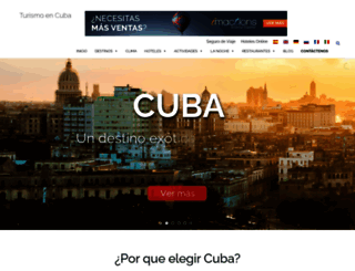 turismodecuba.com.ar screenshot