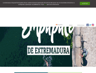 turismoextremadura.gobex.es screenshot