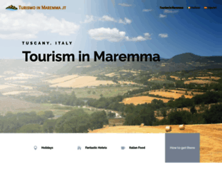 turismoinmaremma.it screenshot