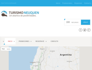 turismoneuquen.com.ar screenshot