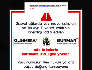 turkdiab.org screenshot