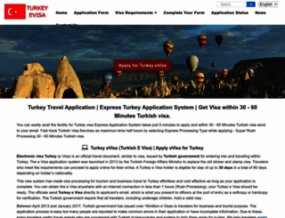 turkey-e-visa.com screenshot