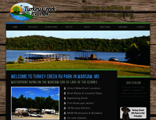 turkeycreekrvpark.com screenshot