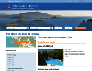 turkeyfethiyehotels.com screenshot