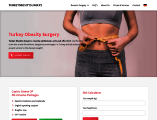 turkeyobesitysurgery.com screenshot