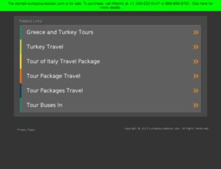 turkeytouradvisor.com screenshot
