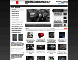 turkish.aluminiumdiscs.com screenshot