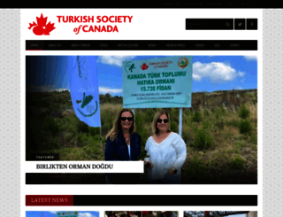 turkishcanada.org screenshot