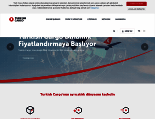 turkishcargo.com.tr screenshot